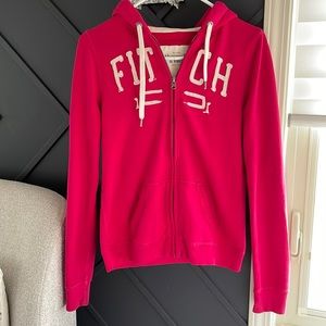 Abercrombie & Fitch pink hoodie